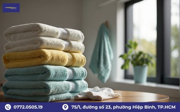 Dịch vụ giặt khăn khách sạn đem đến những lợi ích tuyệt vời