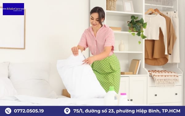 Bảo quản vỏ gối đúng cách không lo bị mốc