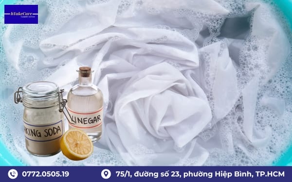 Cách tẩy trắng áo bằng giấm hiệu quả tại nhà