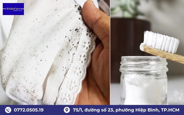 Những mẹo hay cần nắm trong cách tẩy áo bị mốc đen